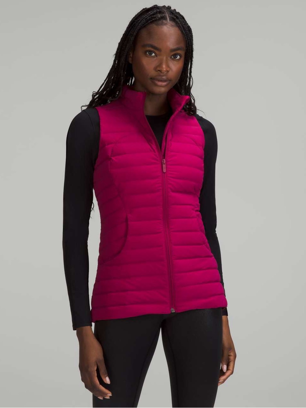 Lululemon Pack It Down Vest Pomegranate Size 8 - Picture 2 of 10